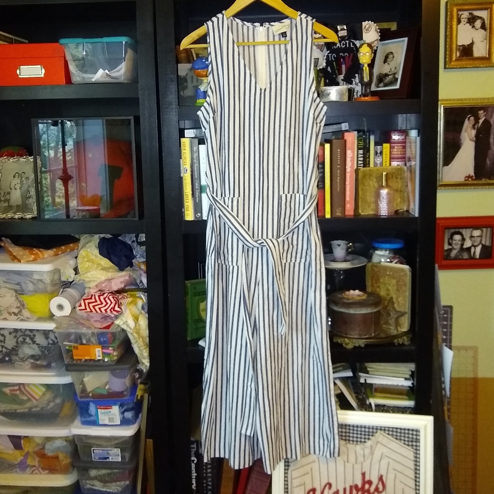Universal Thread Striped Jumpsuit